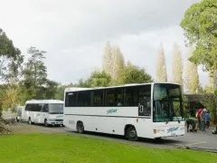 テアナウDOC発のトラックネットバス