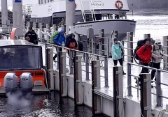 ミルフォードサウンドの船着き場に到着