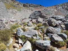 ミューラーハットルートの岩場だけのルート