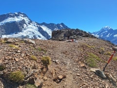 ミューラーハットへの峰