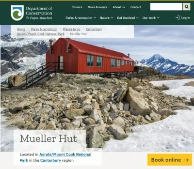 ミューラーハット宿泊オンライン予約