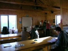 ミューラーハット共有キッチンリビングルーム