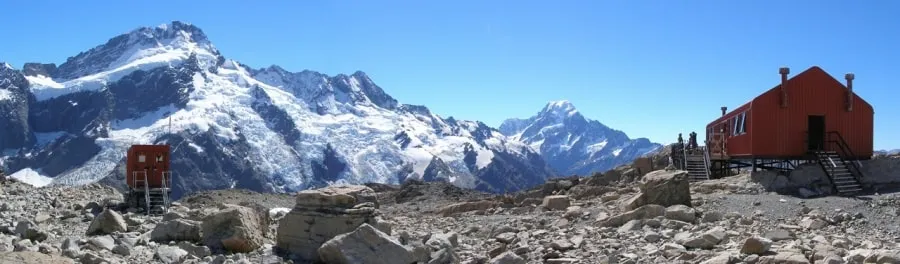 マウントクックミューラーハットルート日帰りトレッキング