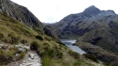 レイクハリスへのトラック