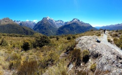 キーサミットからの景観