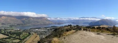 マウント・アイロントラックからのパノラマ景観